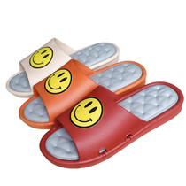 Vietnamese Warm Breakout Rubber Smiley Face Slippers Summer Tide Hitch Women Shoes Comfort Non-slip Flat Heel Casual Shoes