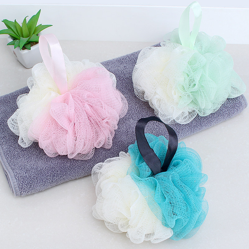 Color matching large bath ball adult bath ball bath supplies bath flower bath ball bath ball bath flower bath supplies