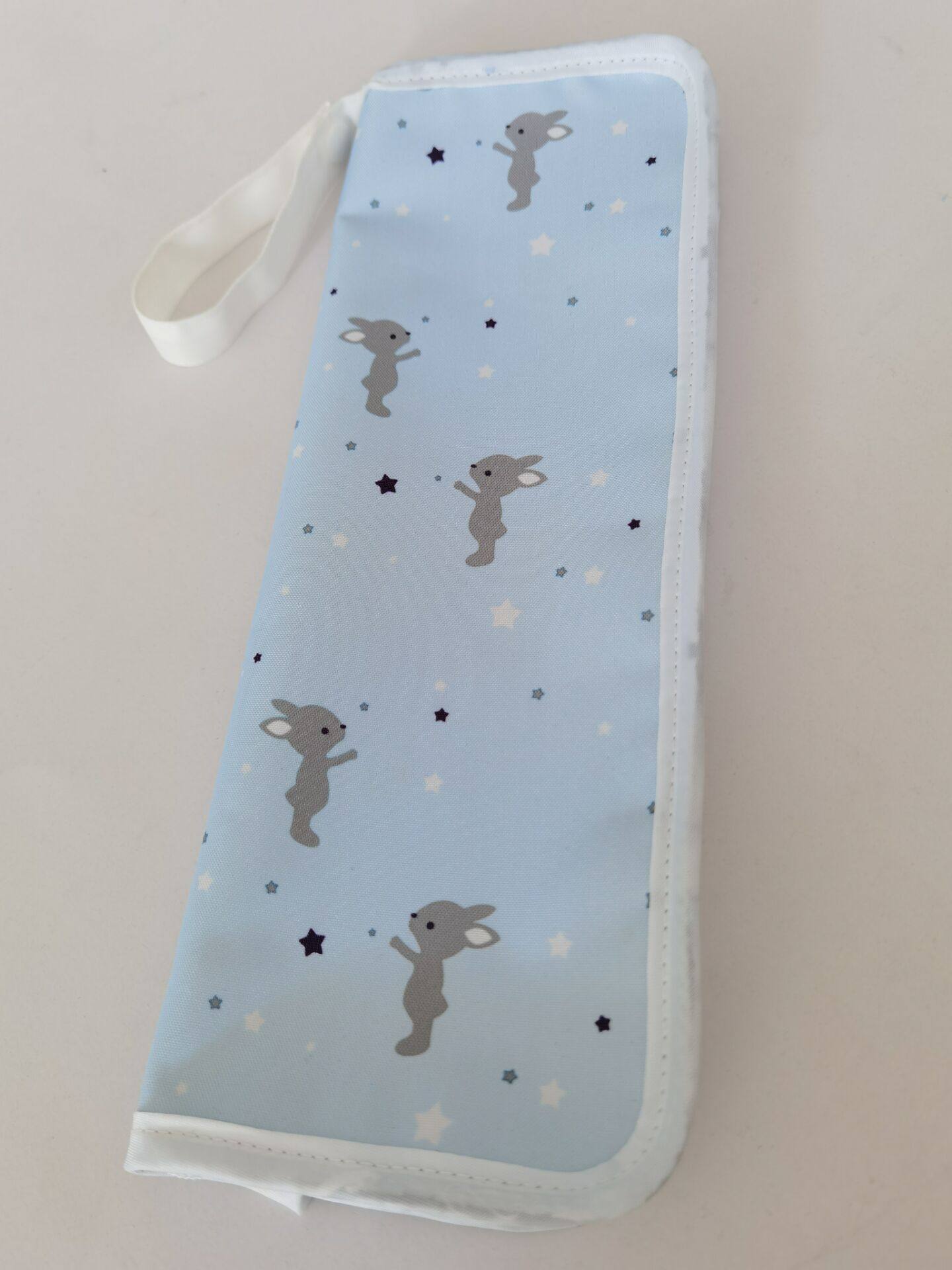 Rainy season waterproof absorbent umbrella bag umbrella cover portable umbrella storage bag creative car folding belt snap buckle 32cm