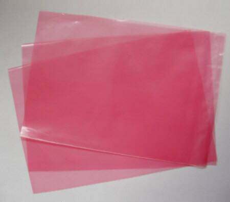 ESD red red anti - static PE bag 10X20CM high quality anti - static PE bag long bar bag