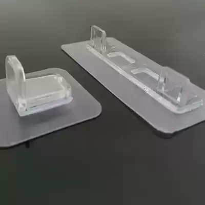 No trace-free nail adhesive paste Partition Support layered fixed support wardrobe whole Cabinet activity non-perforated plastic hook