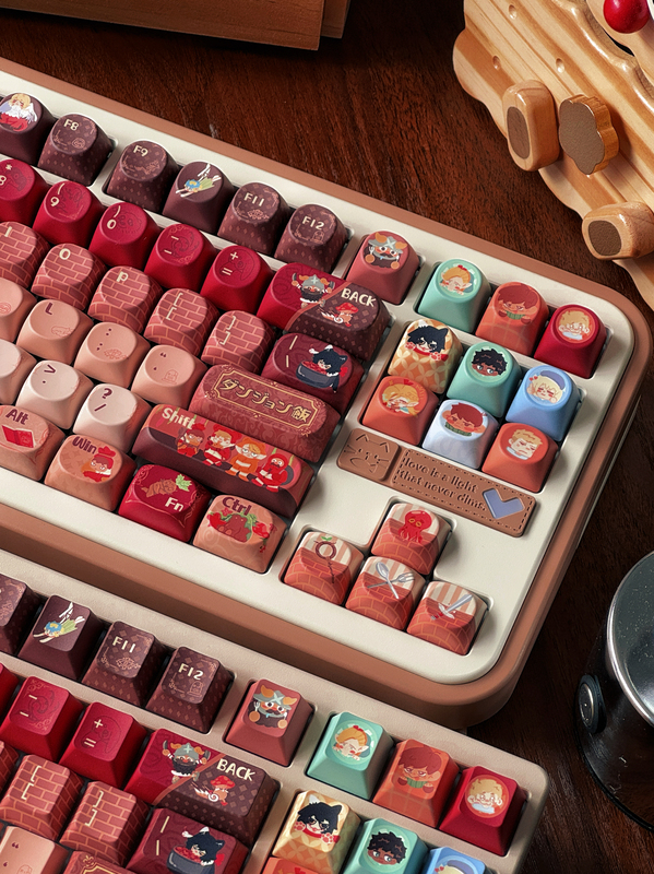 Maze Rice Anime Keycaps Customized DIY Keycaps Anime-Themed Merchandise Original Keyboard Keycaps Mass-Produced Non-Pre-Order