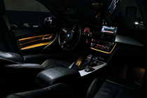 Suitable for BMW 3 series F30F35 320li 330li upgrade 8-color atmosphere light host control color breathing