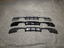 Suitable for BMW 3 series modified IP exhaust 4 out of the special rear lip HSR exhaust 4 out of the special paint plastic mp rear lip
