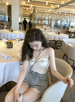 THEHANDLE Bo Jiali camisole vest female summer wear beautiful back design sense niche hot girl sexy top