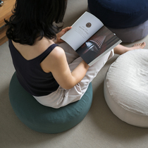 Japanese lazy seat cushion futon cushion ground tatami padded seat floating window cushion household round cushion