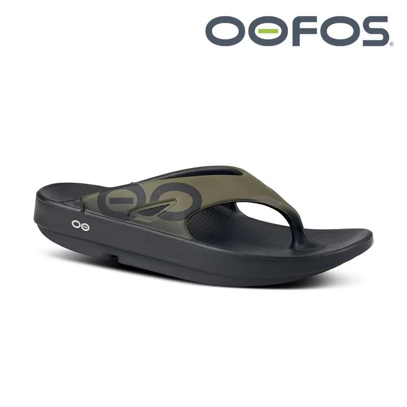 Флип-флопсы OOFOS, туристические тапочки, массаж