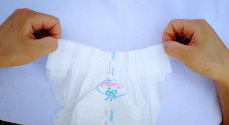 Mao Mao Bố tã siêu mỏng Lite tã trẻ em hạng nhất SMLXL mã không quần tã. tả youli