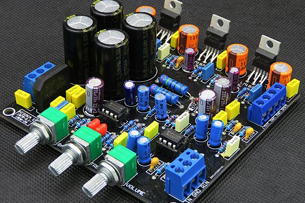 LM1875 2 1 power amplifier finished board low sound gun BTL front level tuning sound three track HIFI high fidelity