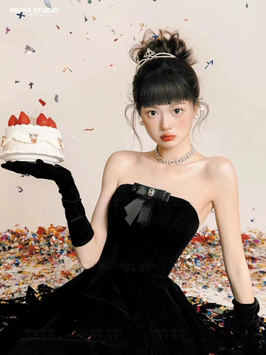 Платье свадебная юбка для девушек фото Hepburn Wind Birtern Girl