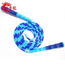 Moral education Dragon small handle bead rope skipping children kindergarten Primary School students beginner adjustable figure bamboo rope