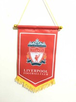 Exchange flag custom mobile red flag small pennant custom football team flag commemorative flag