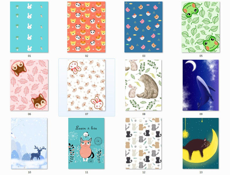 Customize the custom made cover back cover cloth pattern paper printing to figure custom hand ledger This matching service release paper this cover-Taobao