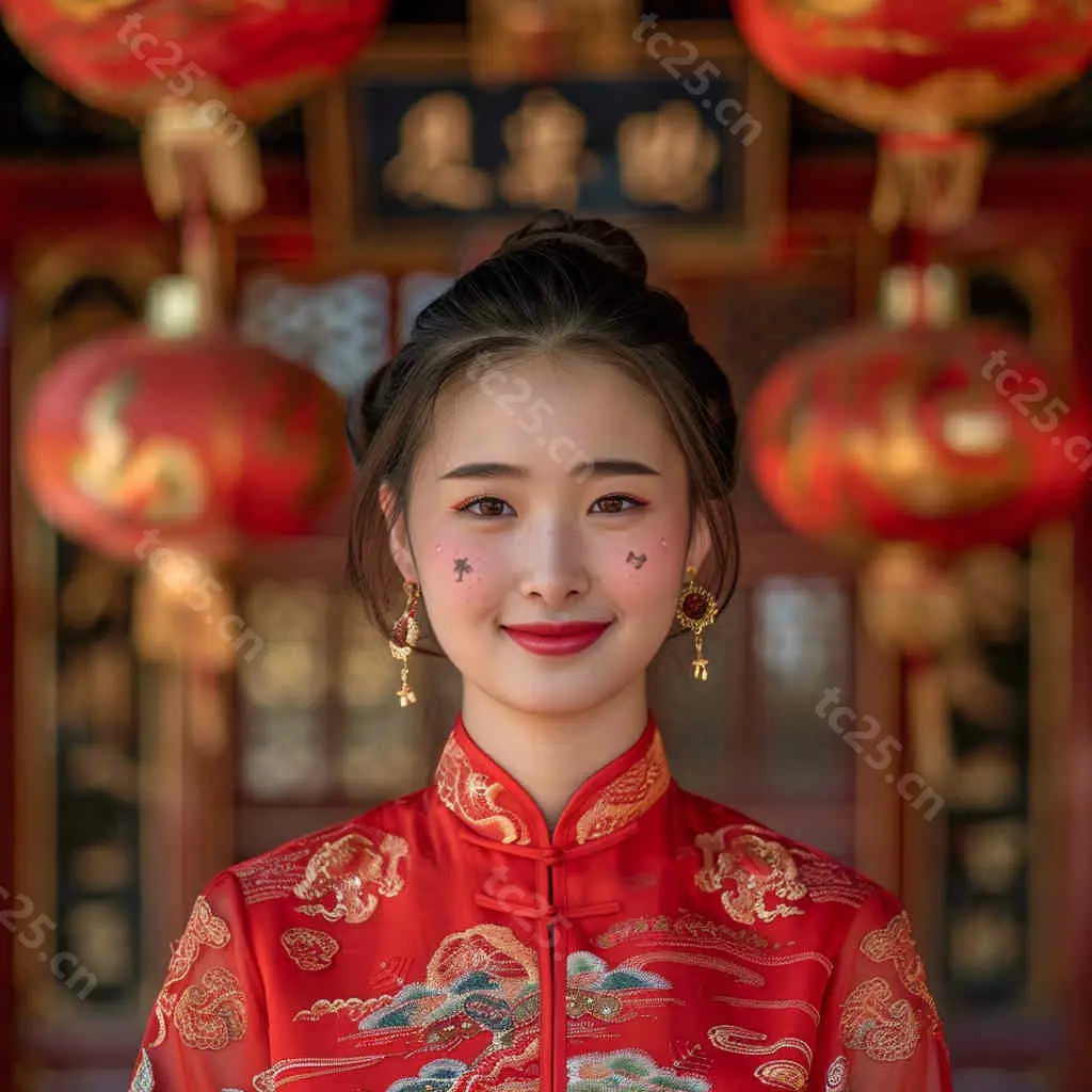 图片[5]-华丽汉服盛装midjounney提示词、stable-diffusion-porm-天城私塾