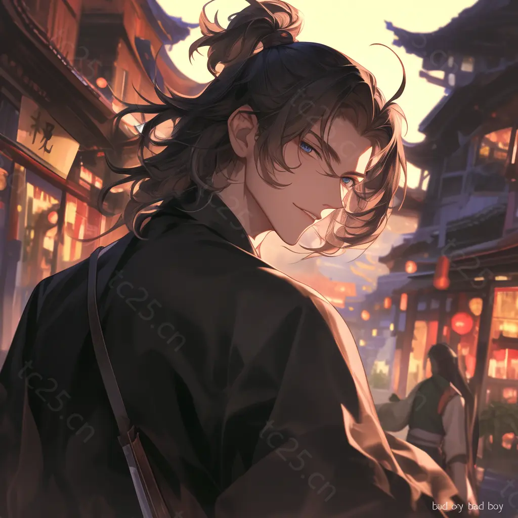 图片[13]-古风市集的神秘刀客midjounney提示词、stable-diffusion-pormpt-天城私塾