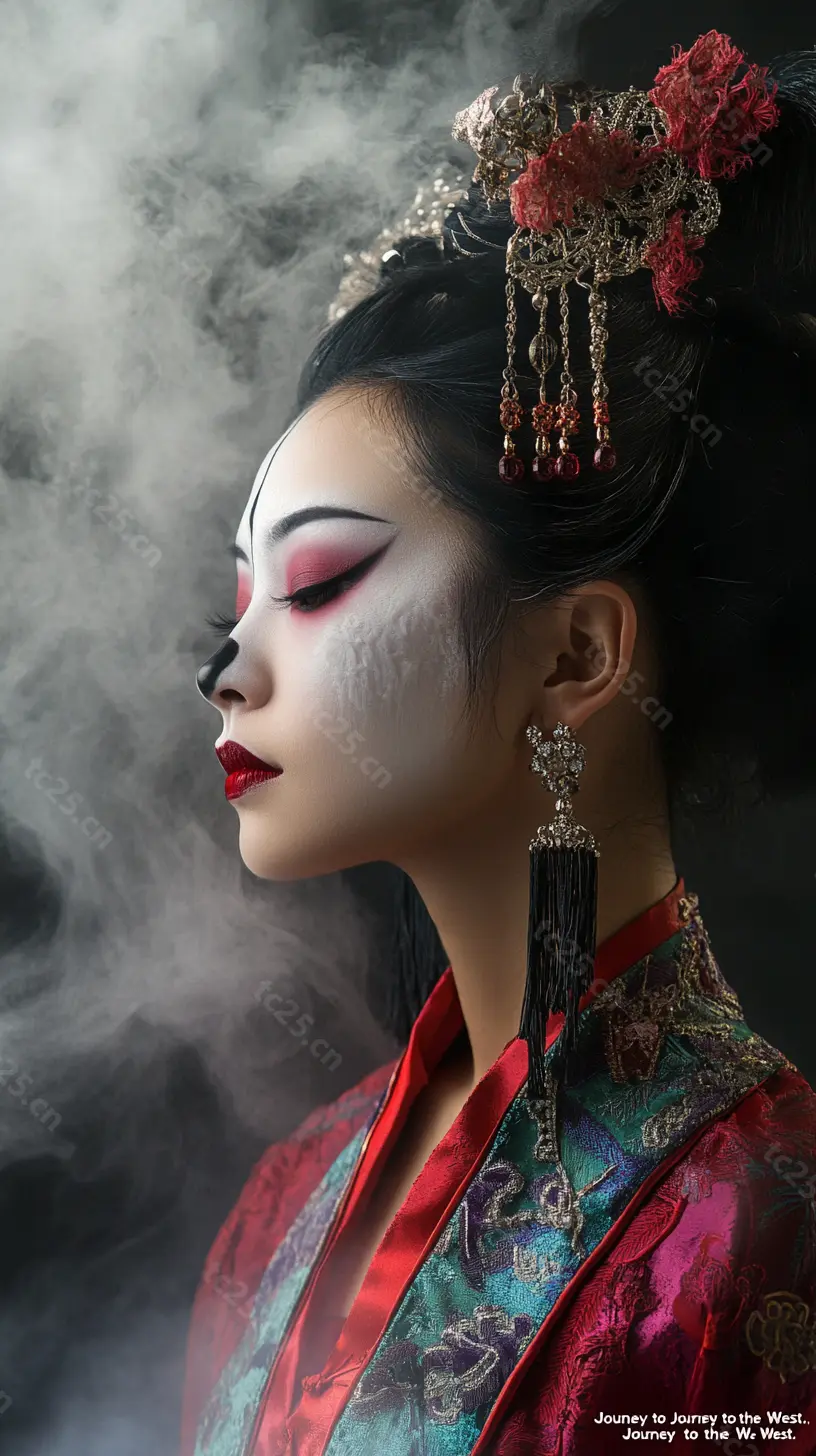 图片[3]-西游记白骨精灵感肖像midjounney提示词stable-diffusion-pormpt-天城私塾