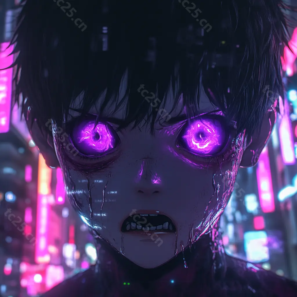 图片[9]-动漫少年的惊恐之夜midjounney提示词、stable-diffusion-pormpt-天城私塾