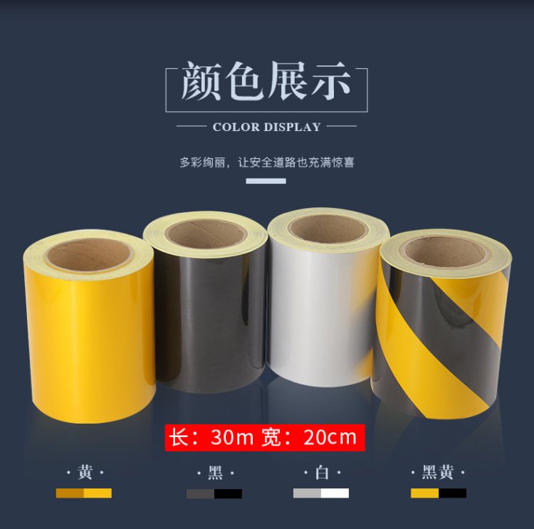 Băng phản quang màu vàng sọc đen cm cảnh báo vạch cảnh báo băng bảo vệ nhãn dán phim - Phim ảnh phim máy ảnh giá rẻ	