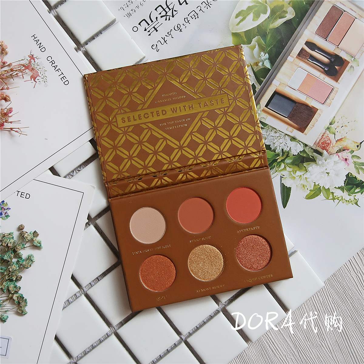 [spot] ZOEVA bóng mắt đĩa ca cao / keo dài / bí ngô mini mini gia vị của cuộc sống bảng mắt merzy