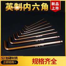 Imperial Hexagon wrench Single 1 16 3 32 7 64 1 8 9 64 5 32 3 16 1 4 2