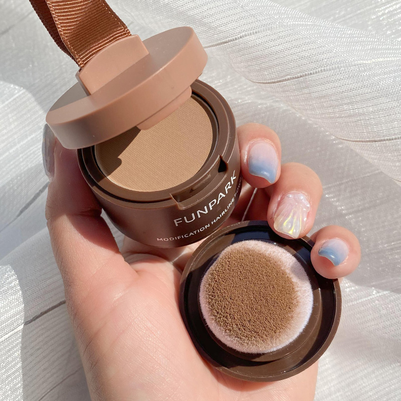 Li Jiaqi recommends hairline powder filling artifact black waterproof anti-sweat re-hair natural sideburns bun shadow