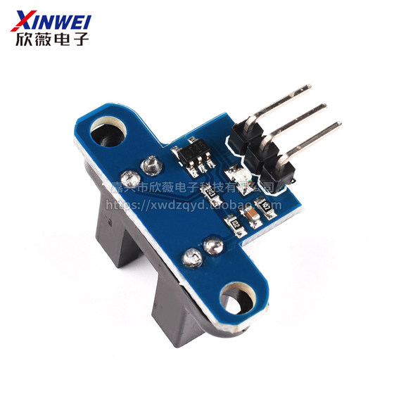 Xinwei 속도 측정 모듈 코드 디스크 카운터 스마트 자동차 모터 적외선 그루브 광 커플러 투과형 광전 센서