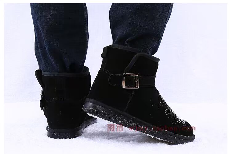 Yi Jiabao 8753 giày cotton nam giày tuyết cộng với phân bón rộng chân béo ở Yijia một đôi giày cao gót không trơn trượt mùa thu đông giày bảo hộ tốt nhất