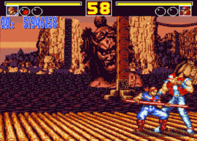 Hungry Wolf Legend 2 thế hệ Sega 16-bit MD Máy trò chơi cũ Black Cassette Fighting Boxing Fighting Ignore Fire Dance Matador - Kiểm soát trò chơi tay game bluetooth