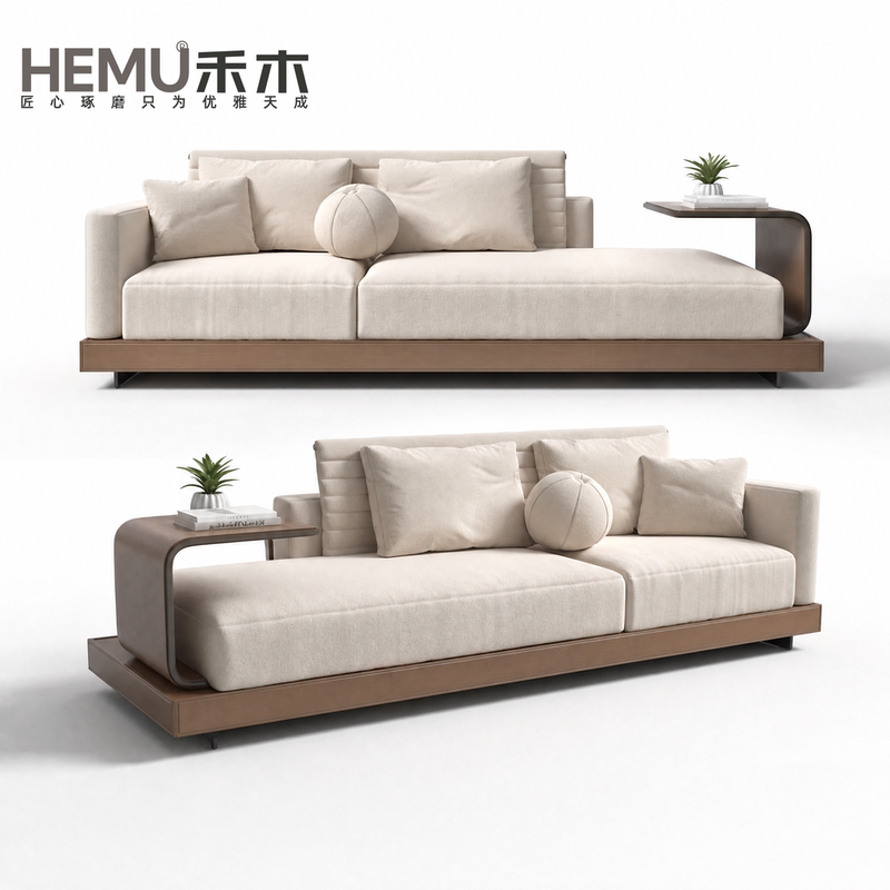 Light Luxury Negotiation Sofa, Model Room, Hotel Clubhouse, Beauty Salon Lobby, Reception and Rest Area, Designer Booth