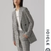 ICICLE Wo Womens 2019 Mùa xuân và mùa hè Áo khoác kẻ sọc Ma Mao mới Áo khoác nữ AAAD219A05511A - Business Suit bộ vest nữ Business Suit