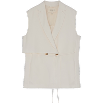 (Light Travel Suit) ICICLE Womens Wear 2024 Early Autumn Silk Heavy Joe Suit Vest