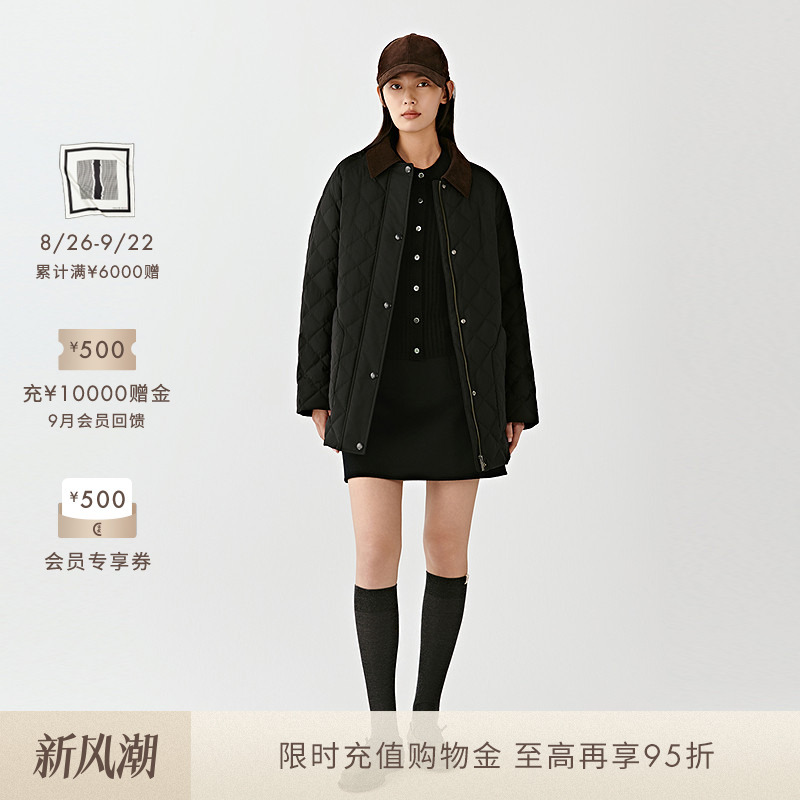 【Hug down Jacket】Icicle Women's Winter Wool Blend Plain Weave down Jacket 【Hug down Jacket】Icicle Women's Winter Wool Blend Plain Weave down Jacket
