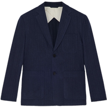 (Light structure suit) ICICLE mens early autumn cotton yarn-dyed strong velvet suit