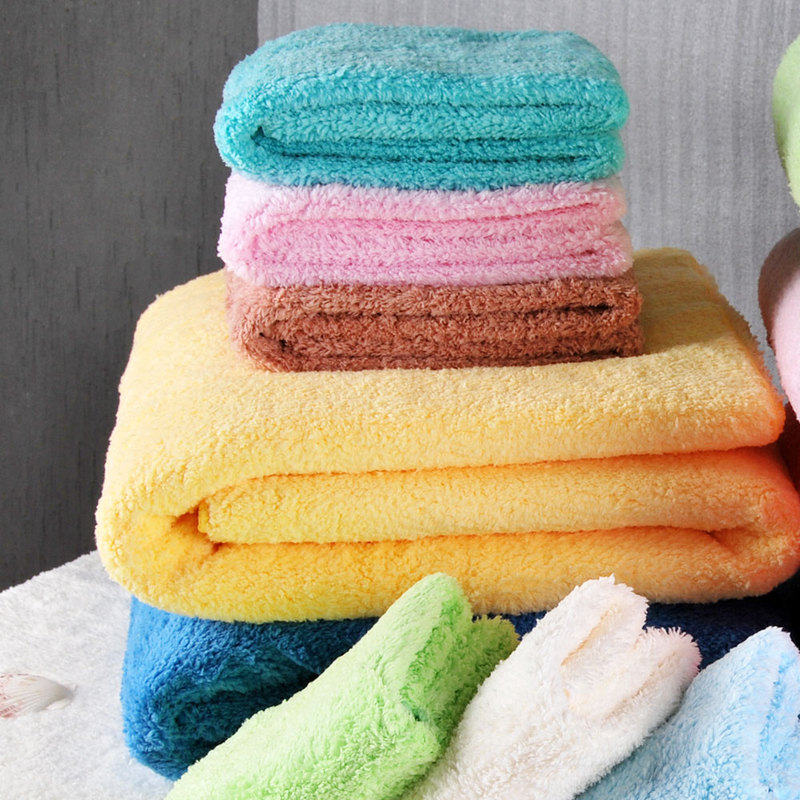 Three-Piece Set of Towels, Taiwanese Square Towels, Universal Absorbent Thickened Nano Towels for Men, Women, and Babies, Imported Bath Towels for Children