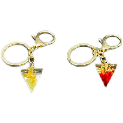 Натуральная вода, сапфировый кварц с аметистом, брелок подходит для мужчин и женщин, аксессуар