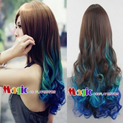 Cosplay tóc giả, chủ của tôi, anh trai tôi có một hố, hai anh em, Yin Feixing, sterling bạc, trắng, tím, ponytail senya miku