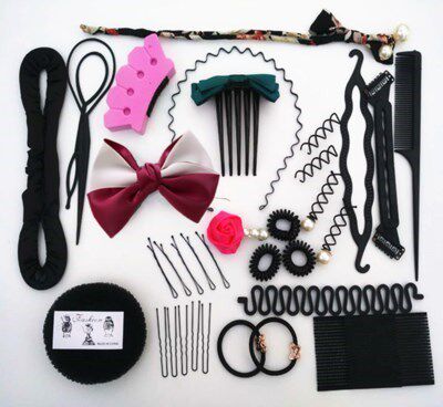 Hair hair hair hair hair artificial girl ball head child kit shape hair hair hair hair