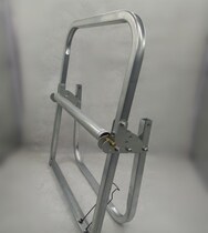 Network cable shelf bearing installation artifact foldable fiber Brewers outdoor wiring spool frame large leather wire light