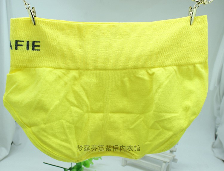 Mua 5 tặng 1 miễn phí Nhật Bản MUNAFIE cotton cao co giãn giữa hông quần bụng quần lót nữ liền mạch quần lót nâng mông