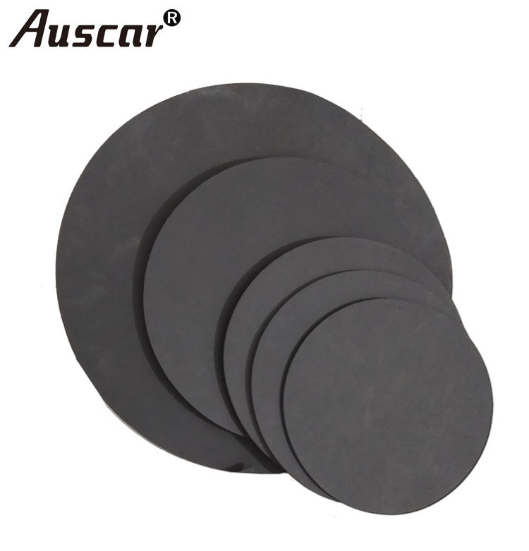 Auscar Electronic Shelf Subdrum Silencing Mat Foam Soundproof Cushion Silent Drum Mat 5MM thick round