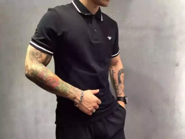 Áo sơ mi POLO hè 2019 mới ao thun polo nam