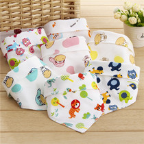  Mai Beiduo new bib organic color cotton triangle towel baby bib baby supplies pure cotton cartoon saliva towel