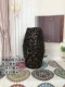 Nhựa giả sàn gốm lớn bình châu Âu trang trí tối giản phòng khách hiện đại hoa khô cắm hoa trang trí hoa - Vase / Bồn hoa & Kệ giỏ treo hoa ban công