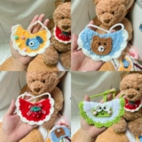 Шарф, декор, милое дудоу, слюнявчик