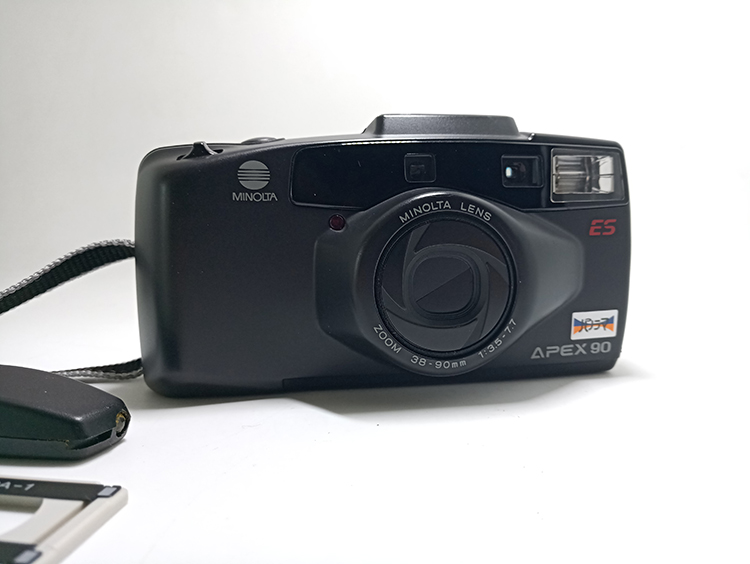 Minolta HI-MATIC AF FS-E AF2-MD135 phim phim rangefinder máy ảnh cố định focus (với mẫu