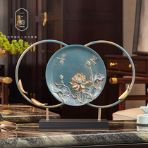 Primeyheart New Chinese New Chinese Lian Year Swing Piece Swing Pan Home Soft Adornment Living-room Xuanguan TV Cabinet