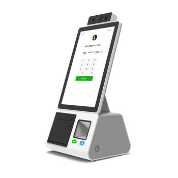 Self-service cash register ordering machine