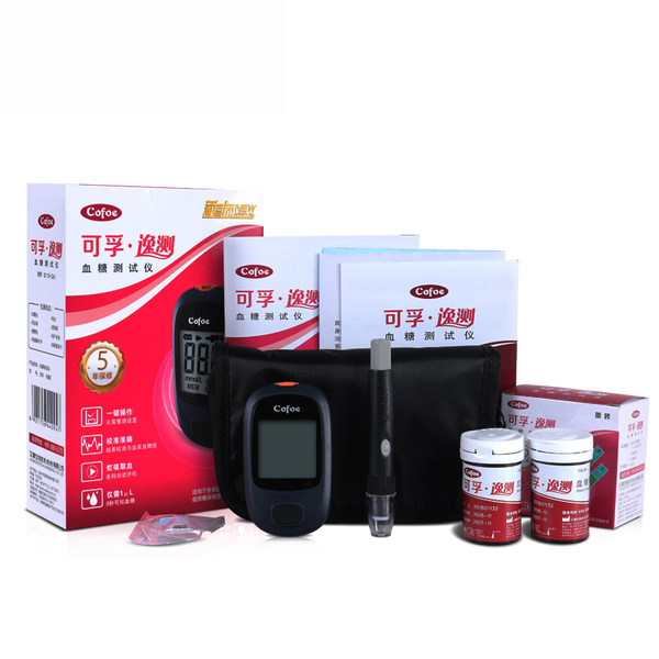 可孚 逸测 全自动血糖仪 50片试纸配针头+50片酒精消毒片 优惠券折后￥28包邮（￥58-30）