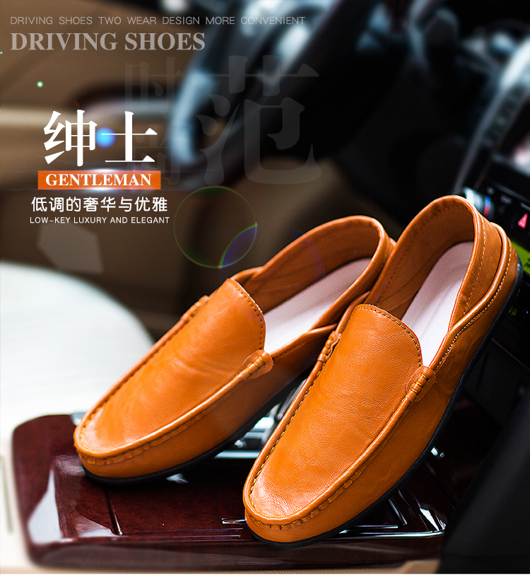 Giày đậu mùa xuân và mùa hè Giày nam hàng ngày thường đặt giày lười giày đế thấp giày sneaker chính hãng