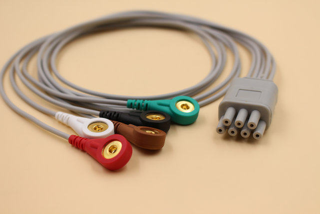 Compatible with Mairie telemetry cardio-guide wire dynamic telemetry cardio-lead wire mobile device connecting wire five-guide